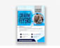 create event flyer design for your business and postcard