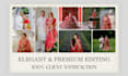 do wedding photo editing and color correction in lightroom