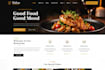 design restaurant website with online food ordering and table booking mobile app