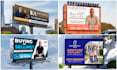 design billboard, yard sign, outdoor signage, signboard, or vinyl banner