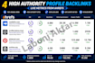 build 250 manual profile backlinks for SEO link building
