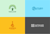 design simple clean and modern logo