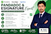 create docusign, pandadoc, signnow templates and automation