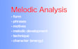 do analysis of your music