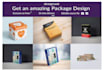create professional and pixel perfect  packaging box design
