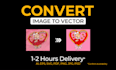 do manual vector tracing, recreate logo in vector, convert image to vector