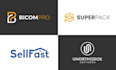 design corporate logo with free social media template for your brand
