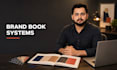design brand book, brand style guide, logo and brand identity