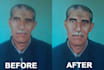 fix and enhance photos low resolution, blurred and damged