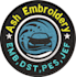 do embroidery digitizing for embroidery design, embroidery patch into dst pes