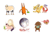 do 2d characters, people, and animals
