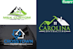 do unique real estate,property,home, construction logo