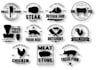 design unique butcher logo only 12 hours