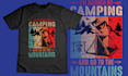 do retro vintage logo outdoor design or vintage t shirt design