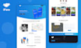 design UI UX of website or mobile application