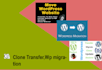 transfer wp migration, clone, transfer website to new host