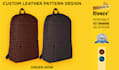 create special custom design leather patterns