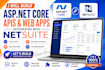 build aspnet core apis and web apps integrated with netsuite