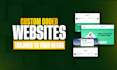 develop responsive website with HTML CSS javascript