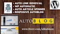 create responsive wordpress autoblog on any niche