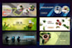 design stunning website banner, header professionally