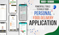 build a custom food delivery app in react native