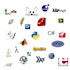 complete all kind of programming tasks including database apps