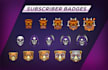 create custom subscriber badges and bit badges for twitch