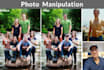 manipulate and face swap in photoshop