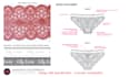 create panty, underwear design, cad, tech pack