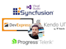 build apps with devexpress, devextreme, telerik and kendo UI