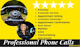 be your business virtual receptionist and phone call agent
