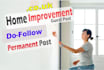 do guest post on UK home improvement blog