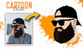 create stunning cartoon vector portrait from your photos