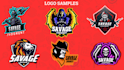 setup youtube channel logo, art, intro, outro video