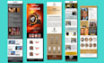 prepare constant contact email template and newsletter