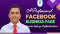do facebook business page create setup fb fan page social media setup
