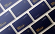 design double sided business card with print ready files