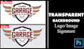 make logo transparent png or white background within hour