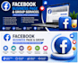 create and setup facebook page and group