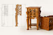 design flat pack furniture with cnc ready dxf files