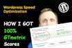 increase wordpress speed optimization with gtmetrix