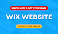 build wix website design develop wix website redesign wix website online store