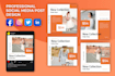 design engaging modern social media posts and posters