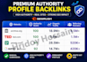 build manual high da dofollow SEO backlinks