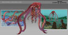 conceptualize and illustrate creature design