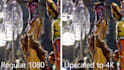 do video denoising, sharpening, and upscaling