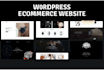 create wordpress ecommerce website using ocean wp, elementor pro