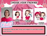 make a cute chibi cartoon illustration,with pet or couple