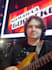 play an electric guitar track